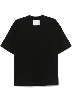 sacai cotton T-shirt - Black