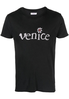 ERL Venice-print cotton T-shirt - Black