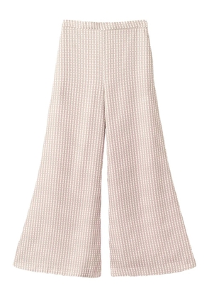 By Malene Birger high-waist palazzo trousers - Neutrals