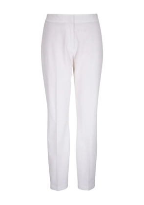 Lafayette 148 pressed-crease trousers - White