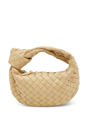 Bottega Veneta Pre-Owned mini Jodie intrecciato knotted tote bag - Neutrals