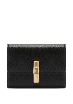 Furla small Iride grained wallet - Black