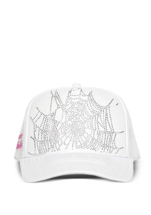 SP5DER web trucker cap - White