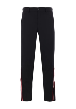 Comme des Garçons Homme Plus wool zip-detail trousers - Black