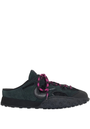 Marine Serre laces detail mules - Black