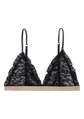 Love Stories Reggipetto ruffled bra - Black