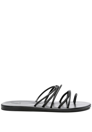 Ancient Greek Sandals multi-strap leather sandals - Black