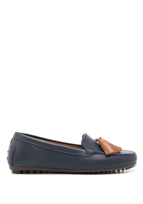 Sarah Chofakian Severine leather loafers - Blue