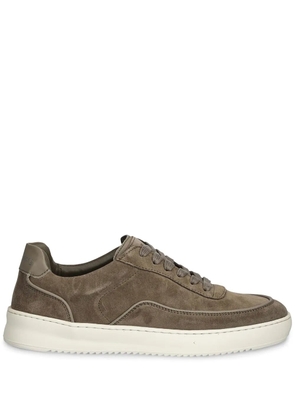 Filling Pieces leather sneakers - Brown