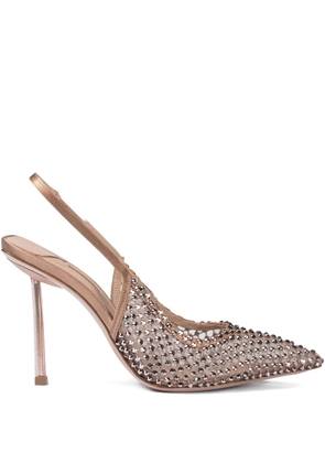 Le Silla 100mm Gilda slingback pumps - Neutrals
