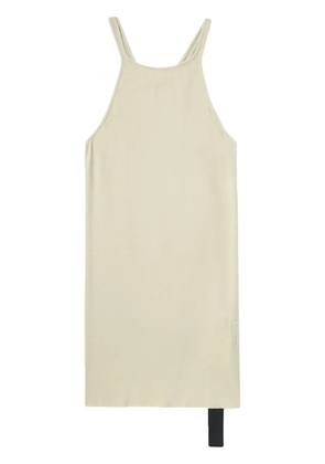 Rick Owens DRKSHDW halterneck cotton tank top - Neutrals