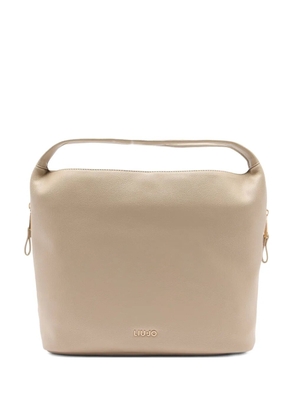 LIU JO medium logo-detail shoulder bag - Neutrals