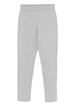 The Attico logo-appliqué sweatpants - Grey