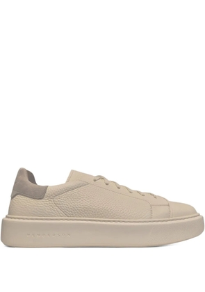 Henderson Baracco leather platform sneakers - Neutrals