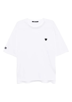 SONGZIO panther curve cut T-shirt - White