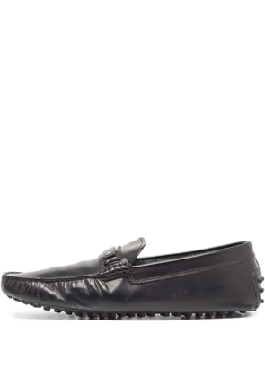 Tod's Vintage pre-owned leather loafers - Black