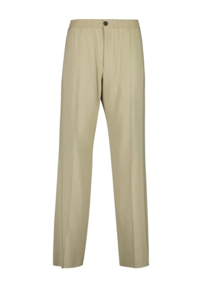 Ferragamo elasticated-waist button trousers - Neutrals