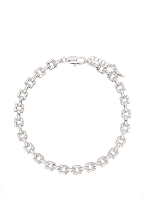 Missoma Timepiece link-chain bracelet - Silver