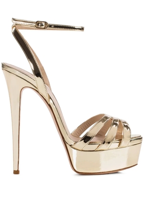 Le Silla 140mm Lola sandals - Gold