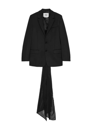 MSGM long-sleeve blazer - Black