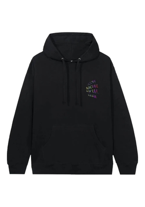 Anti Social Social Club Fuzzy Connection hoodie - Black