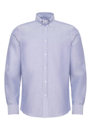 LOJA DAS MEIAS button-fastening pocket shirt - Blue