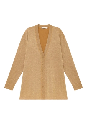 MALIPARMI buttoned cardigan - Gold