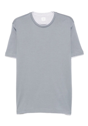 Eleventy crew-neck cotton T-shirt - Blue