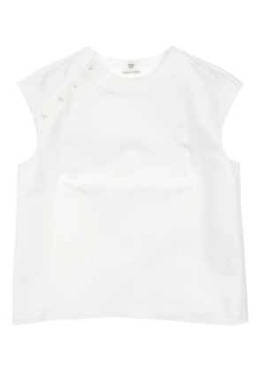 Hermès Pre-Owned 2010s crew-neck blouse - White
