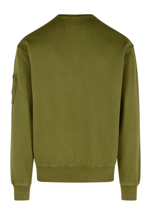 C.P. Company ribbed crew-neck sweatshirt - Green