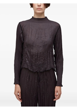 Osklen satin blouse - Black