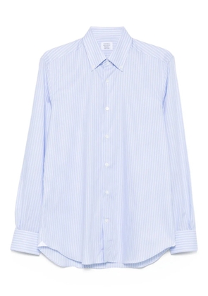 Mazzarelli striped-pattern shirt - Blue