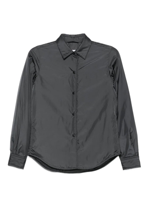 ASPESI padded snap-fastening shirt - Grey