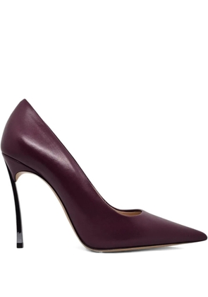 Casadei pointed stiletto pumps - Purple