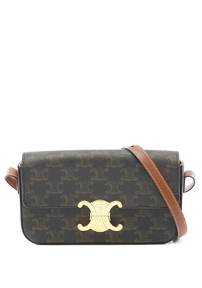 Celine Pre-Owned 2010s Claude Triomphe shoulder bag - Brown