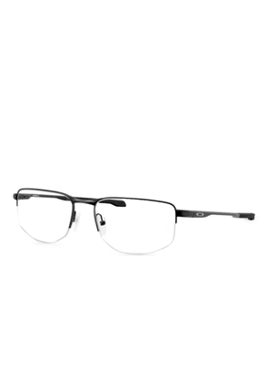 Oakley Addams 0.5 rectangle-frame glasses - Black