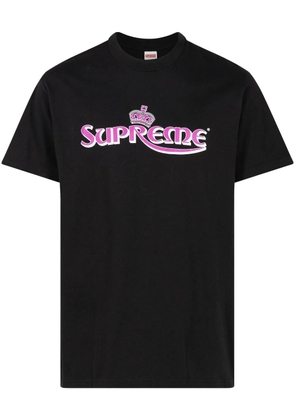 Supreme Crown cotton T-shirt - Black