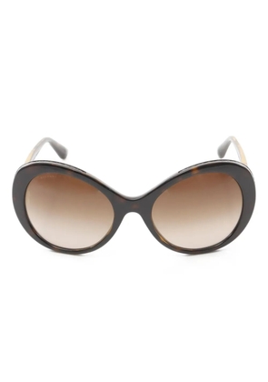 Bvlgari Pre-Owned 2010s tortoiseshell-effect sunglasses - Brown