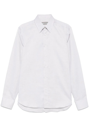 Canali classic-collar shirt - Neutrals