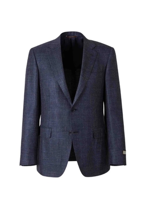 Canali single-breasted blazer - Blue