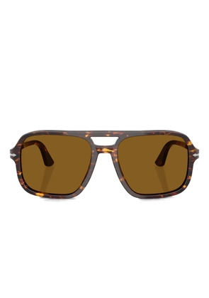 Persol tortoiseshell square-frame sunglasses - Brown