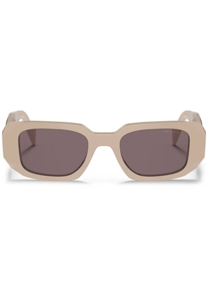 Prada Eyewear rectangle-frame glasses - Neutrals
