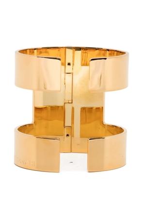 Elisabetta Franchi cut-out bracelet - Gold