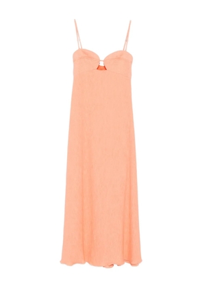 Johanna Ortiz Dream Spinner midi dress - Orange