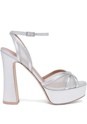 Malone Souliers 125mm Sylvie sandals - Silver