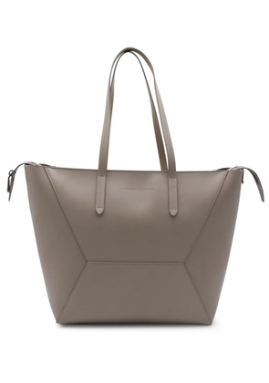 Brunello Cucinelli zip-fastening tote bag - Neutrals
