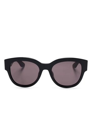 Alexander McQueen Eyewear round-frame sunglasses - Black