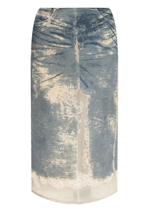 Diesel DE-PRA-FSF denim skirt - Blue
