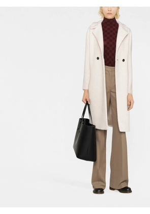 Harris Wharf London double-breasted coat - Neutrals