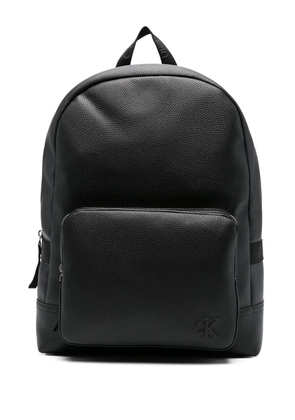 Calvin Klein leather backpack - Black